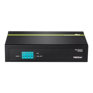 TRENDnet TPE S50 - Switch - unmanaged - 4 x 10/100 (PoE)