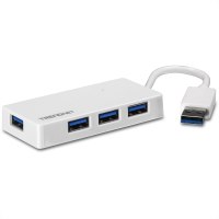 TRENDnet TU3 H4E - Hub - 4 x SuperSpeed USB 3.0 - Desktop