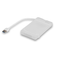 i-tec MySafe USB 3.0 Easy 2.5" External Case – White - Box esterno HDD/SSD - 2.5" - SATA - Seriale ATA II - Serial ATA III - 5 Gbit/s - Collegamento del dispositivo USB - Bianco