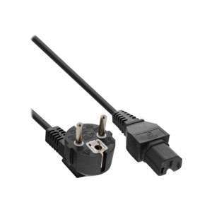 InLine Power cable - IEC 60320 C15 to CEE 7/7 (M)