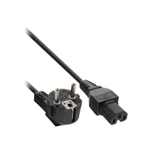 InLine Power cable - IEC 60320 C15 to CEE 7/7 (M)
