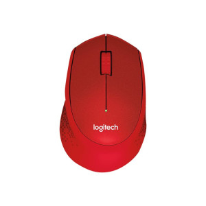 Logitech M330 SILENT PLUS - Maus - 3 Tasten - kabellos - 2.4 GHz - kabelloser Empfänger (USB)