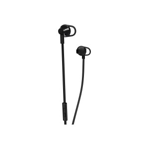 HP 150 - Headset - Ohrstöpsel - kabelgebunden - Schwarz - für OMEN 30L by HP; OMEN by HP 15; HP 27; Desktop M01; ENVY TE01; Pavilion 15; Slim S01