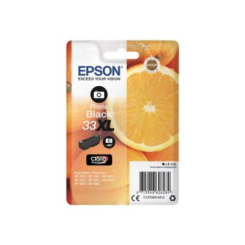 Epson 33XL - 8.1 ml - XL - Photo schwarz - Original