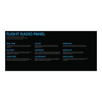 Logitech Flight Radio Panel - Flight simulator instrument panel