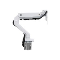 Ergotron HX Desk Dual Monitor Arm - Befestigungskit (Griff, Gelenkarm, Spannbefestigung für Tisch, Tischplattenbohrung, 2 Drehgelenke, Befestigungsteile, Scharnier, Verlängerungsteil)