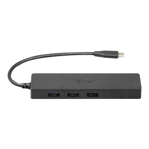 i-tec USB-C Slim HUB 3-Port mit Gigabit Ethernet Adapter