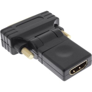 InLine Videoanschluß - HDMI (W) bis DVI-D (M)