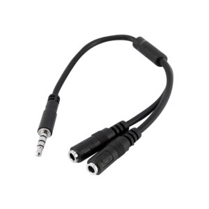 StarTech.com 4 Position to 2x 3 Position 3.5mm Headset Splitter Adapter