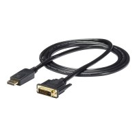 StarTech.com DisplayPort to DVI Cable - 6ft / 2m - 1920 x 1200 - M/M – DP to DVI Adapter Cable – Passive DisplayPort Monitor Cable (DP2DVI2MM6)