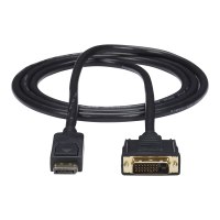 StarTech.com DisplayPort to DVI Cable - 6ft / 2m - 1920 x 1200 - M/M – DP to DVI Adapter Cable – Passive DisplayPort Monitor Cable (DP2DVI2MM6)