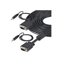 StarTech.com 5 m Monitor VGA Koaxial Videokabel mit Audio für hohe Auflösung - HD15 Stecker/Stecker - VGA-Kabel - HD-15 (VGA)