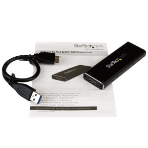 StarTech.com M.2 SSD Aluminum Enclosure to USB 3.0 (5Gbps) with UASP