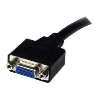 StarTech.com Adattatore cavo DVI a VGA da 20 cm - DVI-I maschio a VGA femmina - 0,203 m - DVI-I - VGA - Maschio - Femmina - Nichel