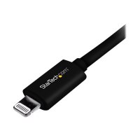 StarTech.com 3m (10ft) Long Black Apple® 8-pin Lightning Connector to USB Cable for iPhone / iPod / iPad