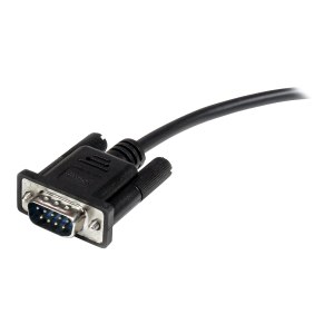 StarTech.com 2m Black Straight Through DB9 RS232 Serial...