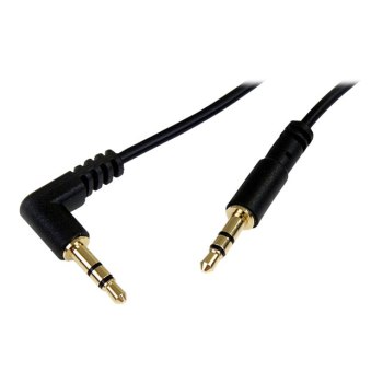 StarTech.com 1 ft. (0.3 m) Right Angle 3.5 mm Audio Cable