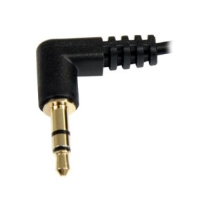 StarTech.com 1 ft. (0.3 m) Right Angle 3.5 mm Audio Cable