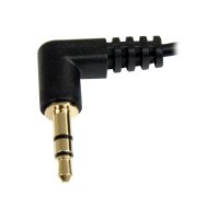 StarTech.com 1 ft. (0.3 m) Right Angle 3.5 mm Audio Cable