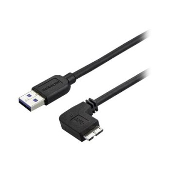 StarTech.com 50cm Slim Micro USB 3.0 Kabel rechtsgewinkelt - USB 3.1 Gen 1 (5 Gbit/s)