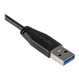 StarTech.com 50cm Slim Micro USB 3.0 Kabel rechtsgewinkelt - USB 3.1 Gen 1 (5 Gbit/s)