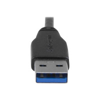 StarTech.com 50cm Slim Micro USB 3.0 Kabel rechtsgewinkelt - USB 3.1 Gen 1 (5 Gbit/s)