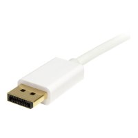 StarTech.com Cavo adattatore Mini DisplayPort 1.2 a DisplayPort 4k bianco da 1 m - M/M - 1 m - DisplayPort - mini DisplayPort - Maschio - Maschio - Oro