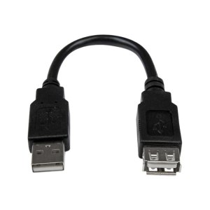 StarTech.com USB 2.0 Verlängerung 15cm - USB-A...