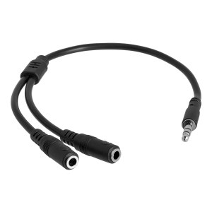 StarTech.com 3,5mm Klinke Y-Splitter Kabel - Headset Splitter