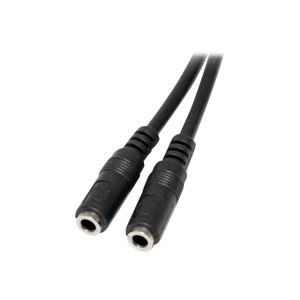 StarTech.com 3,5mm Klinke Y-Splitter Kabel - Headset...