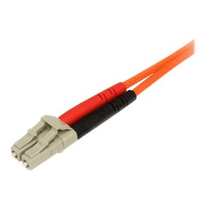 StarTech.com 1m Fiber Optic Cable - Multimode Duplex 62.5/125 - LSZH - LC/SC - OM1 - LC to SC Fiber Patch Cable (FIBLCSC1)