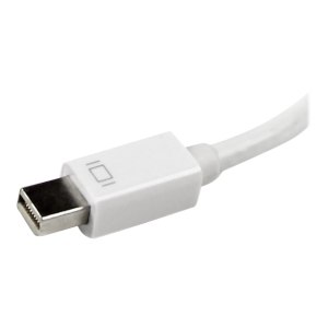 StarTech.com Adattatore Mini DisplayPort a HDMI - DVI & VGA - Convertitore mDP per macbook 3 in 1 - bianco - 0,15 m - Mini DisplayPort - DVI-D + VGA (D-Sub) + HDMI - Maschio - Femmina - Dritto