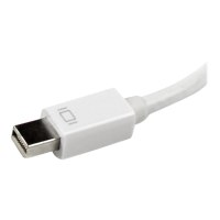 StarTech.com Adattatore Mini DisplayPort a HDMI - DVI & VGA - Convertitore mDP per macbook 3 in 1 - bianco - 0,15 m - Mini DisplayPort - DVI-D + VGA (D-Sub) + HDMI - Maschio - Femmina - Dritto