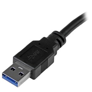 StarTech.com Cavo adattatore connettore USB 3.1 per disco rigido HDD SATA (10Gbps) - USB 3.1 A - SATA 7+15 pin - 0,5 m - Nero