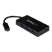 StarTech.com 4 Port USB 3.1 Gen 1 Hub - USB-C auf 1x USB-C und 3x USB-A