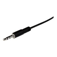 StarTech.com Cavo audio di prolunga stereo slim da 3,5 mm 1 m - M/F - 3.5mm - Maschio - 3.5mm - Femmina - 1 m - Nero