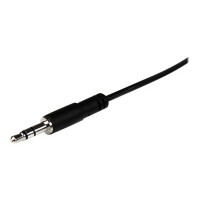 StarTech.com 1m Slim 3.5mm Stereo Extension Audio Cable