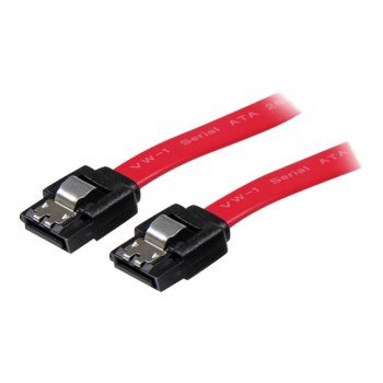 StarTech.com 45 cm einrastendes SATA-Kabel - S-ATA Anschlusskabel - Buchse/Buchse - SATA-Kabel - Serial ATA 150/300/600 - SATA (R)