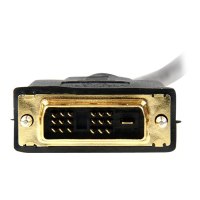 StarTech.com Cavo adattatore HDMI a DVI-D - Cavo connettore presa HDMI a presa DVI Maschio/Maschio da 2 m - 2 m - HDMI - DVI-D - Maschio - Maschio - Oro