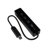 StarTech.com 4 Port USB 3.0 SuperSpeed Hub - Schwarz