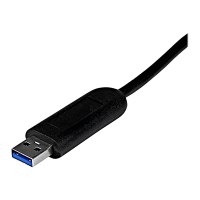 StarTech.com 4 Port USB 3.0 SuperSpeed Hub - Schwarz