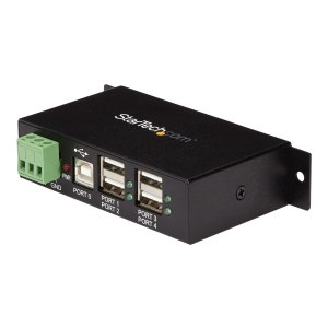 StarTech.com HUB USB 2.0 Industriale in metallo a 4 porte...