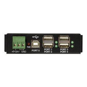 StarTech.com Rackmount USB 2.0 Hub - 4 Port Rugged...