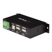 StarTech.com Rackmount USB 2.0 Hub - 4-port Rugged Industrial USB 2.0 Hub