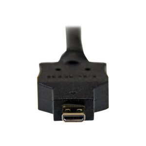 StarTech.com 1m Micro HDMI auf DVI Kabel - micro HDMI Typ-D / DVI-D Adapterkabel