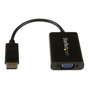 StarTech.com DisplayPort to VGA Adapter with Audio – 1920x1200 – DP to VGA Converter for Your VGA Monitor or Display (DP2VGAA)