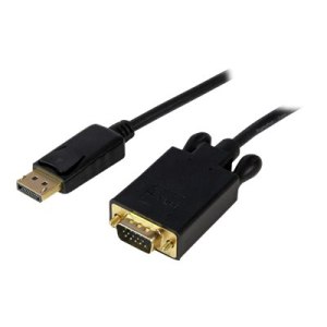 StarTech.com 1,8 m DisplayPort auf VGA Kabel - Aktives DisplayPort auf VGA Adapter Kabel - 1080p Video - DP auf VGA Monitor Kabel - DP 1.2 auf VGA Konverter - Einrastender DP Stecker (DP2VGAMM6B)