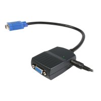 StarTech.com Sdoppiatore video VGA a 2 porte - Alimentato via USB - VGA - 2x VGA - 2048 x 1536 Pixel - Nero - Plastica - 61 m