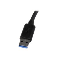 StarTech.com USB 3.0 to Dual Port Gigabit Ethernet Adapter w/ USB Port