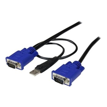 StarTech.com 10 ft Ultra Thin USB VGA 2-in-1 KVM Cable